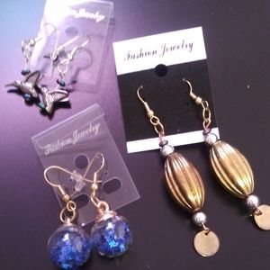 3 Beautiful Pairs of Earrings